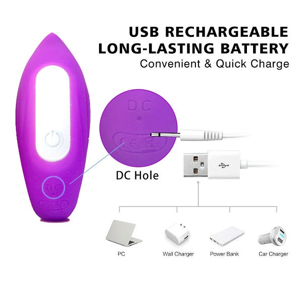 10 Suction Dual G Spot & Clit Vibrator