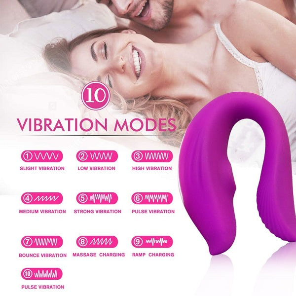 10 Suction Dual G Spot & Clit Vibrator
