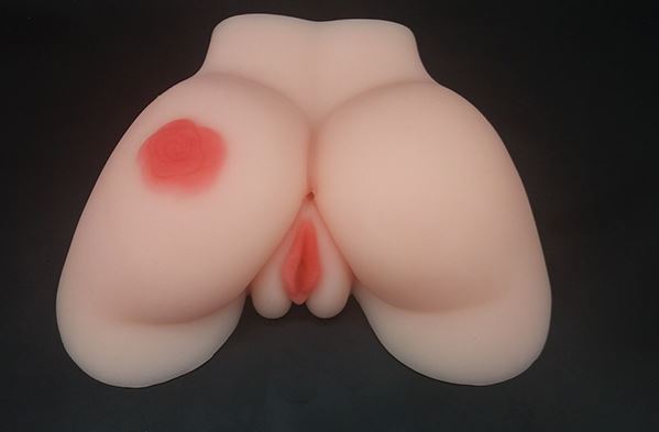 3D Floral Back Silicone Masturbator