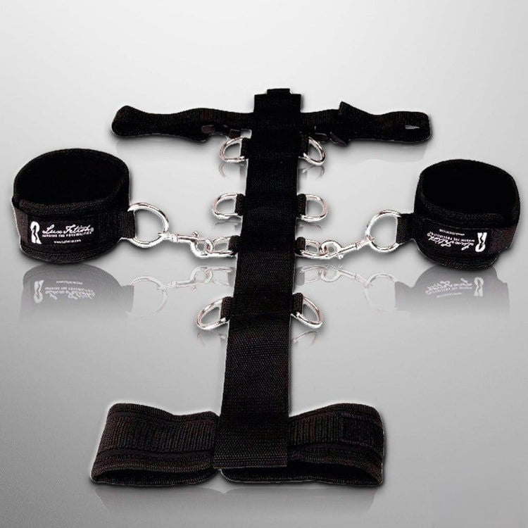 Bondage Lux Fetish 3PC Adjustable Neck & Wristraint Set