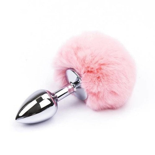 Bunny Tail Metal Roleplay Butt Plug