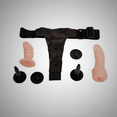 Lesbian Dual Solid Strap on Dildo