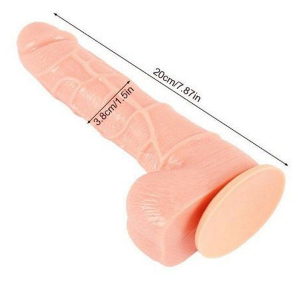 Big Boy 8 inch Silicone Dildo