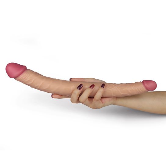 14 Inches King Size Double Head Big Realistic Dildo