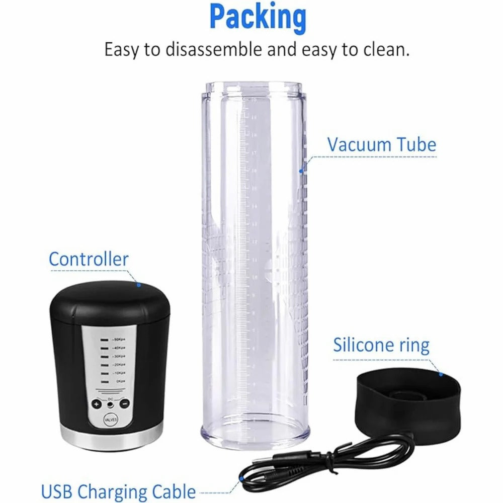 Rechargeable 5 Speed Penis Pump