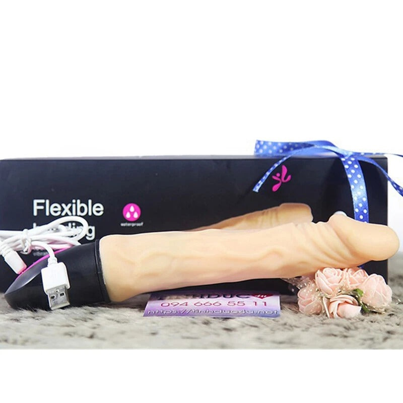 Auto Heating Vibrating Realistic Automatic Up Down Dildo