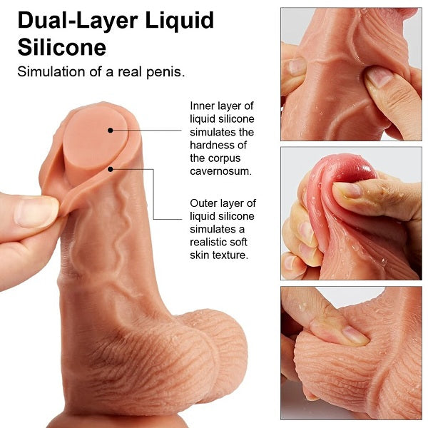 luvkis Premium 10 Inches Big Realistic Dildo