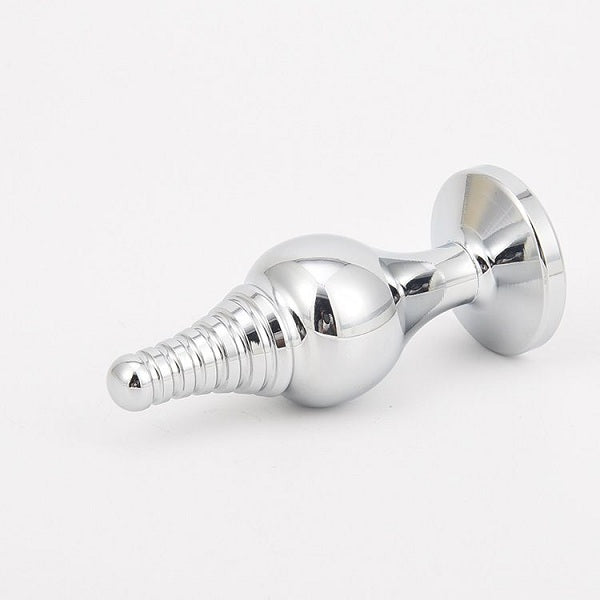 Designed Head Premium Stainless Steel Butt Plug