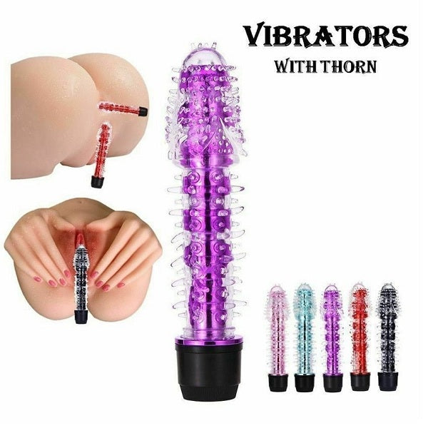 Crystal Strong Barbed G Spot Vibrator