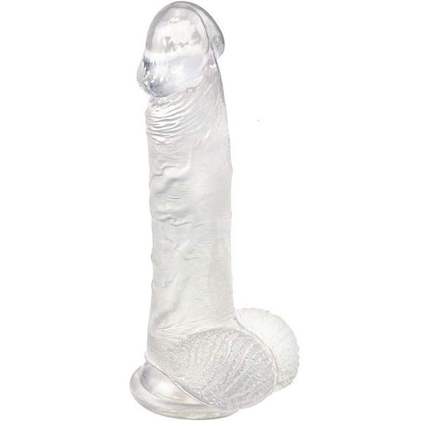 Ice Transparent 10 Inches Big Realistic Dildo