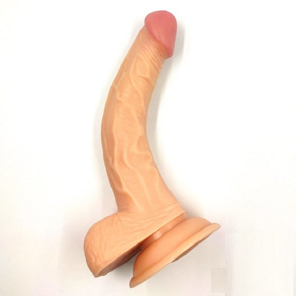 Pink Head 8 Inch Realistic Dildo