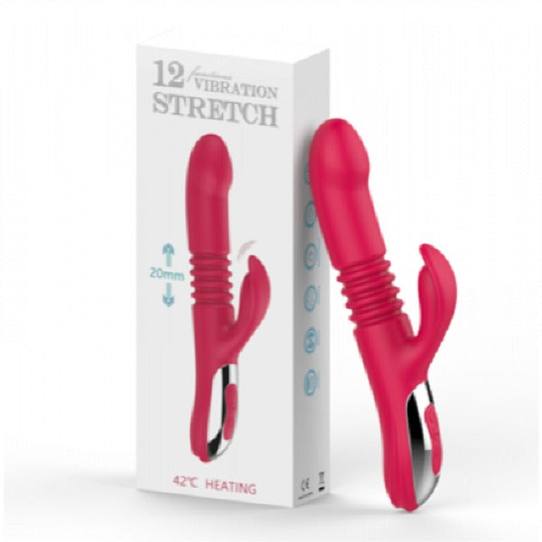 12 Vibration Pattern Strech Up & Down Luxury Vibrator