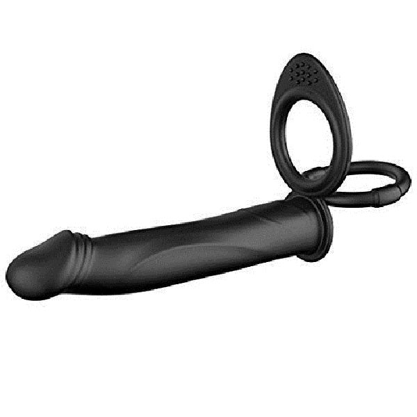 Double O Fun Vibrating Anal Strap