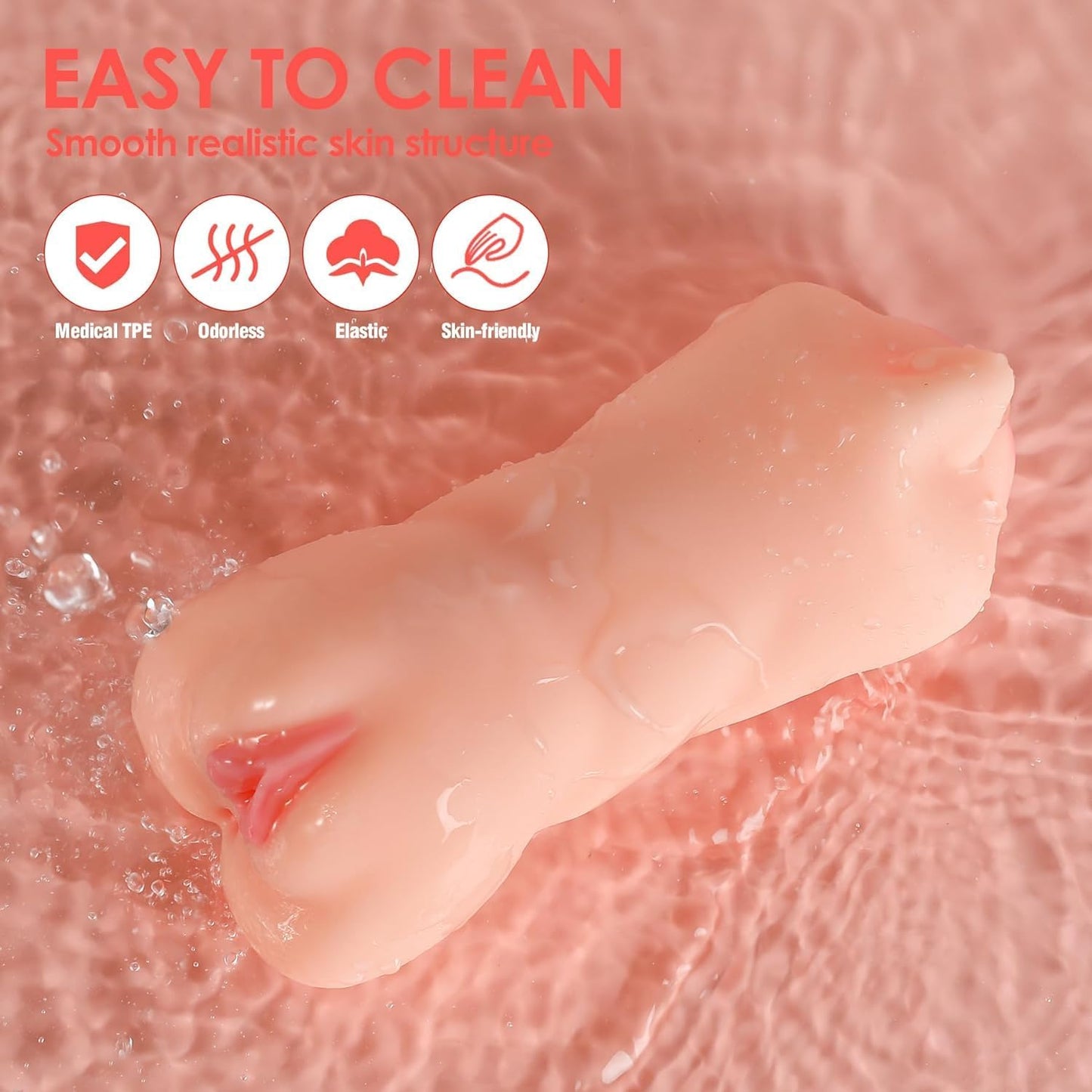 Realistic Dual Pussy | Mouth | Ass Masturbator