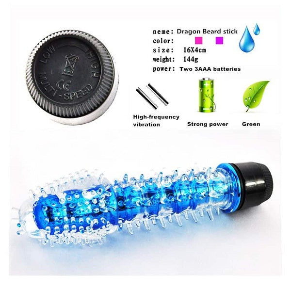 Crystal Strong Barbed G Spot Vibrator