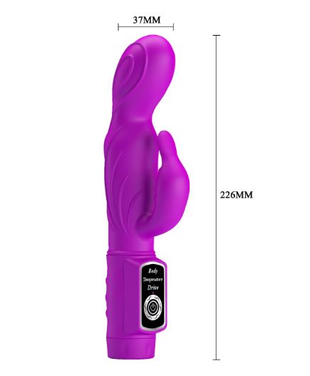 Pretty Love Branded Body Touch Multispeed Rabbit Vibrator