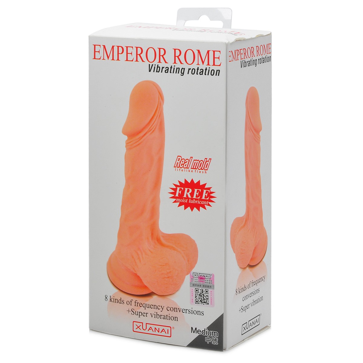EMPEROR ROME 8 Kind of Vibrating Rotation Dildo