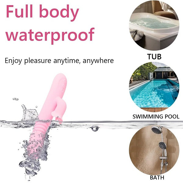 Tongue Licking & Rotating Thrusting Luxury Vibrator