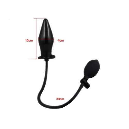 Roleplay Inflatable Silicone Butt Plug