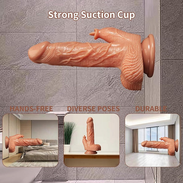 Joyman Wireless Remote Up-Down Heating Vibrating Dildo