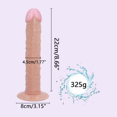 8.5 inches Adjustable Solid Strap on Dildo