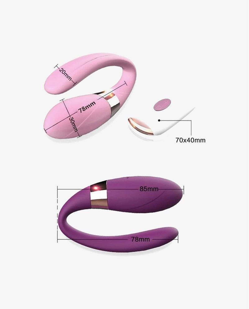 Dibe U Shaped G Spot Remote Smart Vibrator