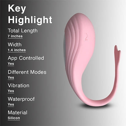 Little Fish G Spot App Control Smart Vibrator