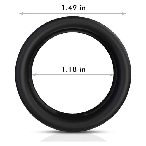 Dual Silicone Penis Ring For Longer Erection