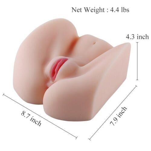 Sexy Dual Missionary Silicone Masturbator