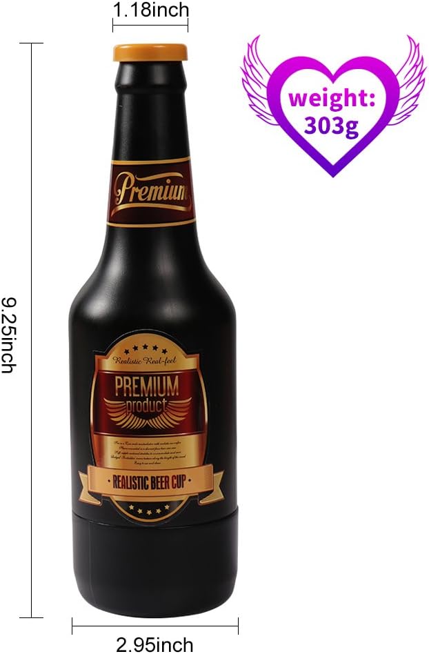 Beer Bottle Male Masturbation Cup
