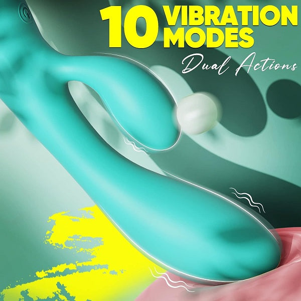 Lesy Clitoral Stimulator 10 Pattern Multispeed Rabbit Vibrator