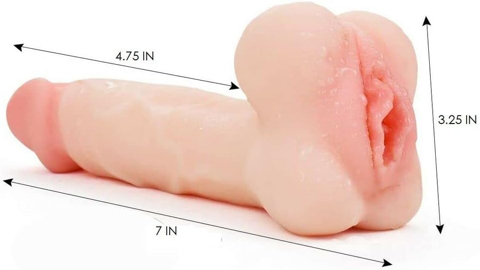 Premium 7 Inches Realistic Vagina Attached Strap On