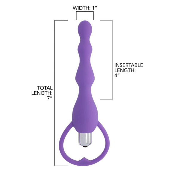 Soft Silicone Vibrating Anal Bead