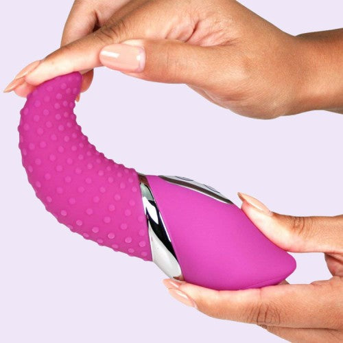 Pink Tongue 7 Vibrating Pattern Mini G Spot Vibrator