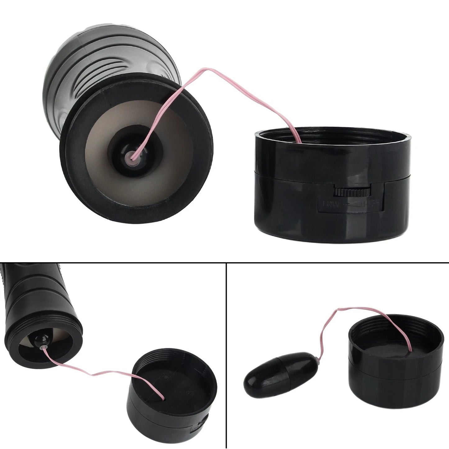 Multispeed Vibrating Male Masturbator