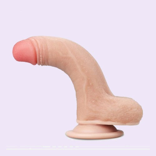 Lovetoy Dual Sliding Layer Skin 6.5 Inch Dildo