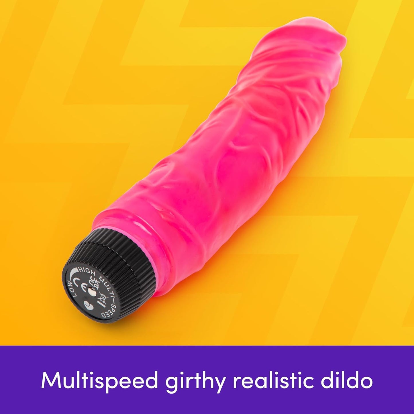 Lovehoney Multispeed Vibrating 8 Inch Dildo