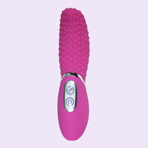 Pink Tongue 7 Vibrating Pattern Mini G Spot Vibrator