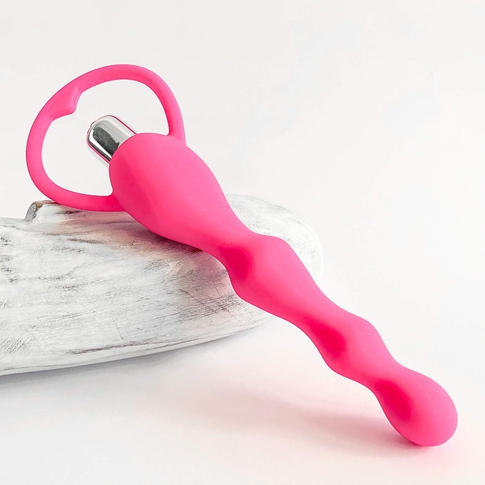 Soft Silicone Vibrating Anal Bead