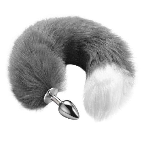 Stainless Steel Head Premium Smooth Fox Tail