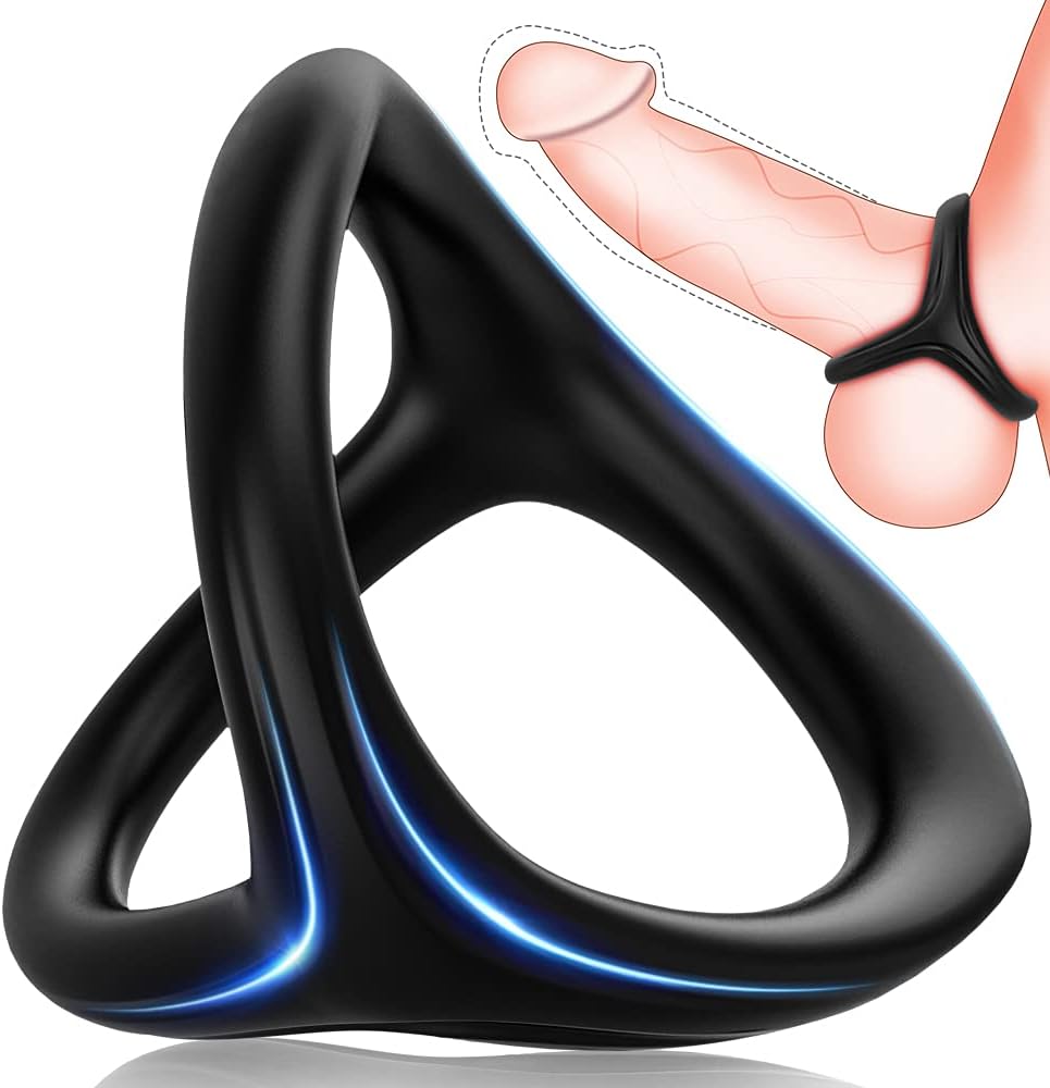 Triangle Silicone Penis Ring For Longer Erection