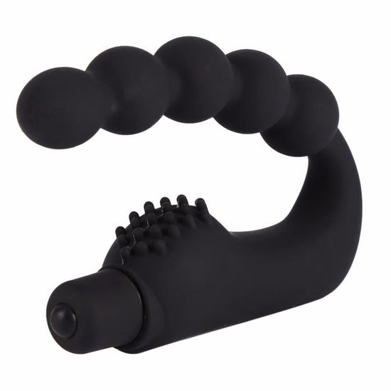 Vibrating Silicone Curved Stimulating Prostate Massager