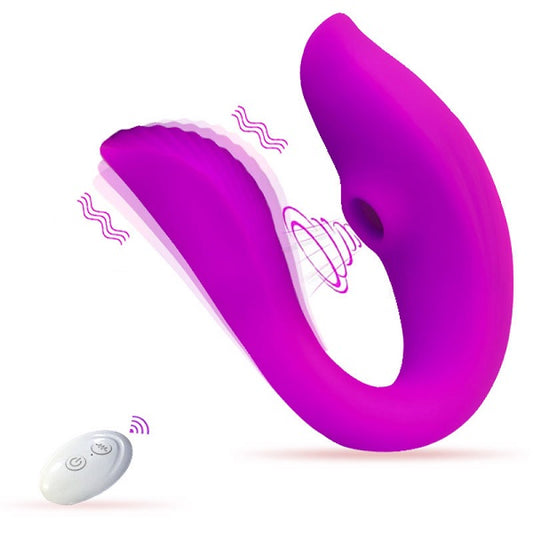 10 Suction Dual G Spot & Clit Vibrator