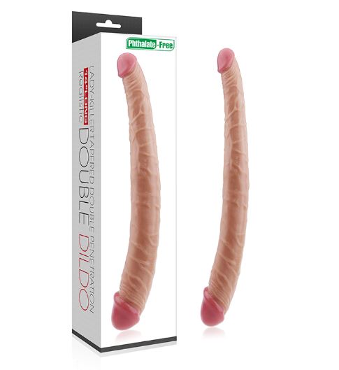 14 Inches King Size Double Head Big Realistic Dildo