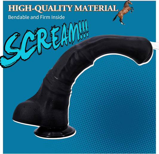 16.5 inch Huge Thick Thrusting Realistic Horse Dildo