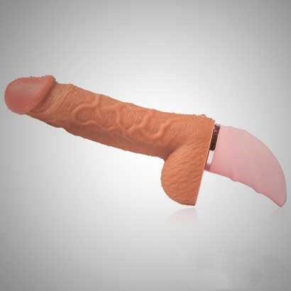 7 Speed Rechargeable Bended Vibrating Dildo