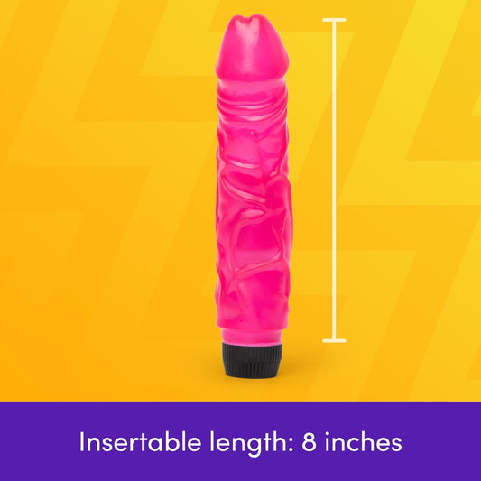 Lovehoney Multispeed Vibrating 8 Inch Dildo