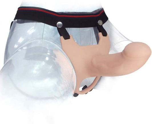 Adjustable Elastic Hollow Strap on Dildo
