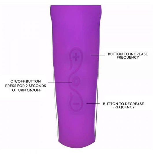 10 Vibration Pattern Premium Curved Vibrator