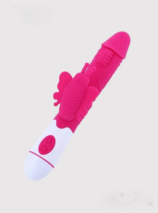 Butterfly Clit Multispeed Rabbit Vibrator